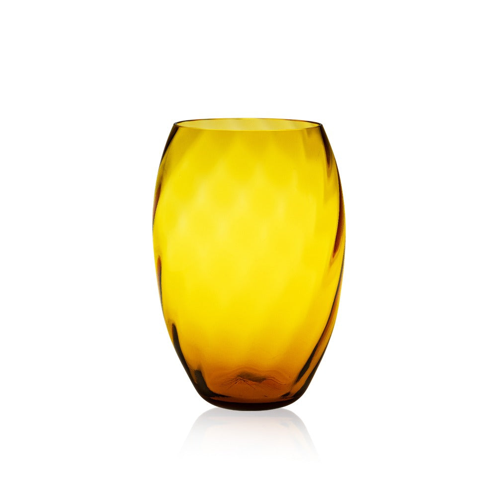 Marika Amber Tall Vase