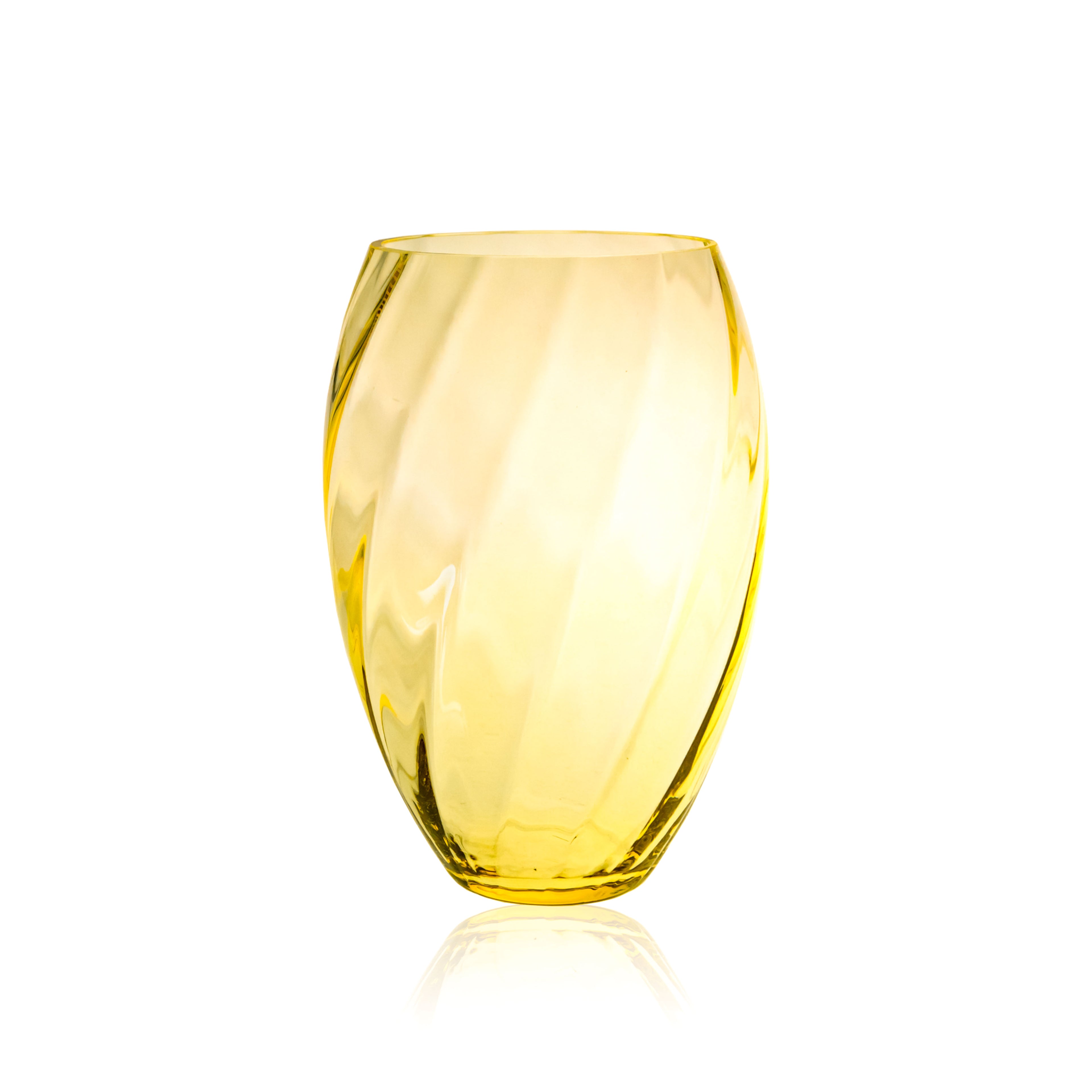 Marika Citrine Tall Vase