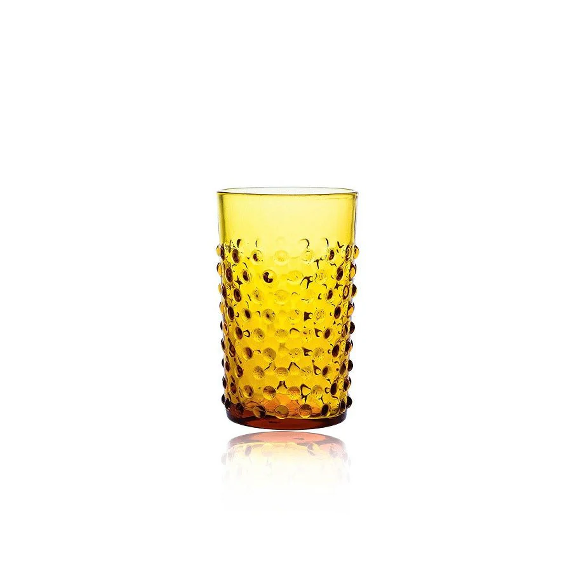 Amber Hobnail Bardak Seti