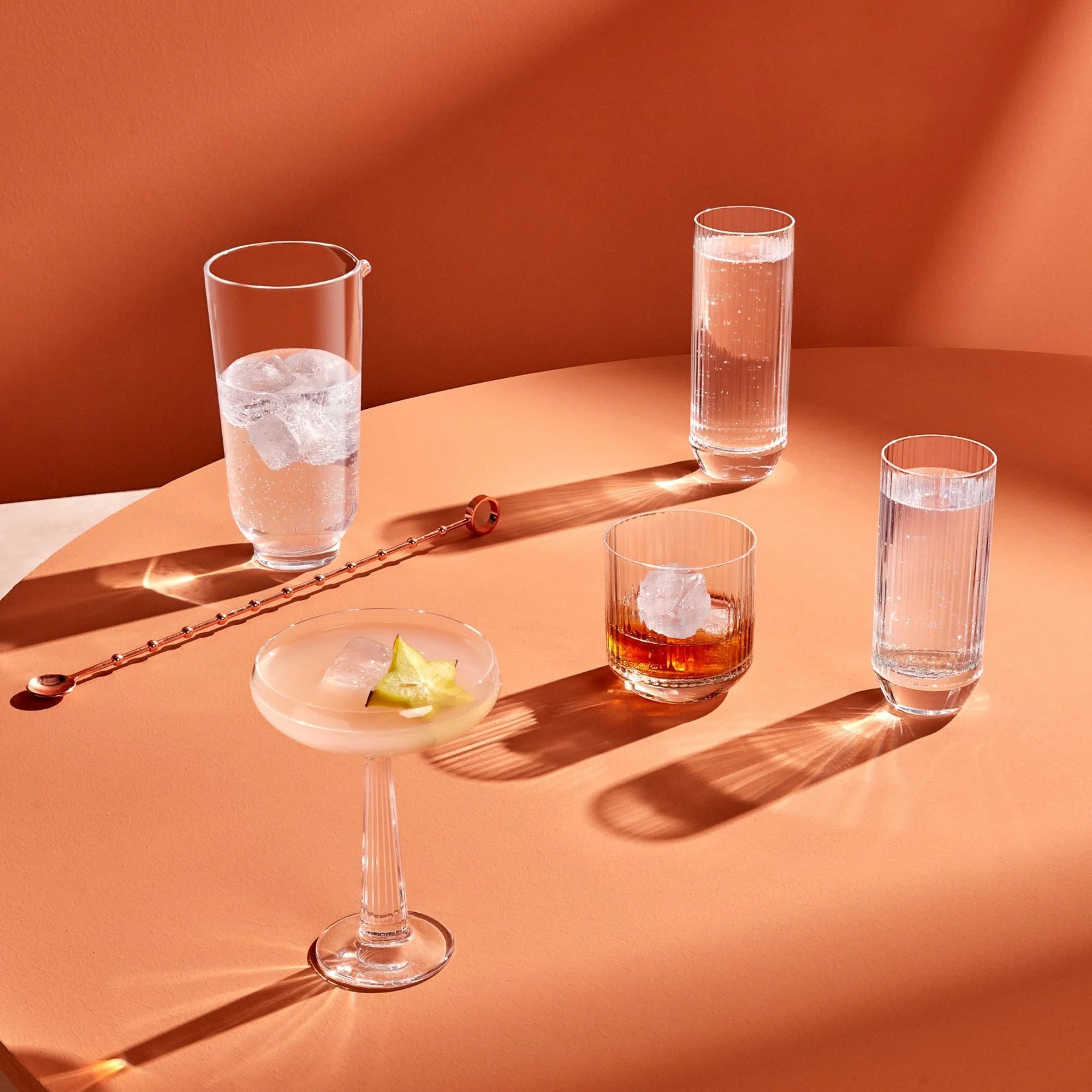 Big Top Double Cup Glass Set