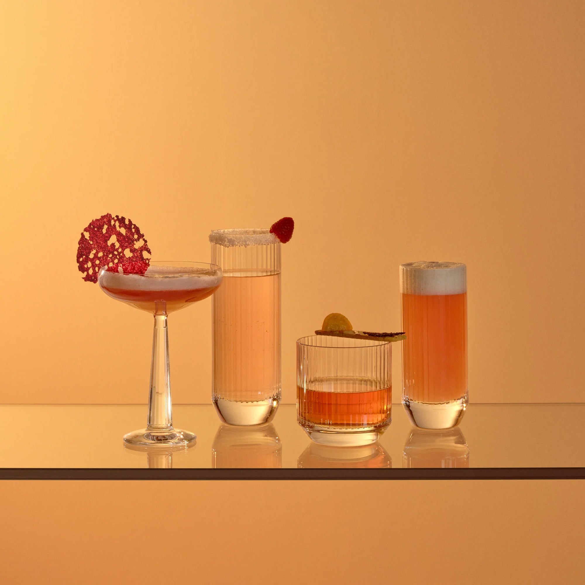 Big Top Double Cup Glass Set