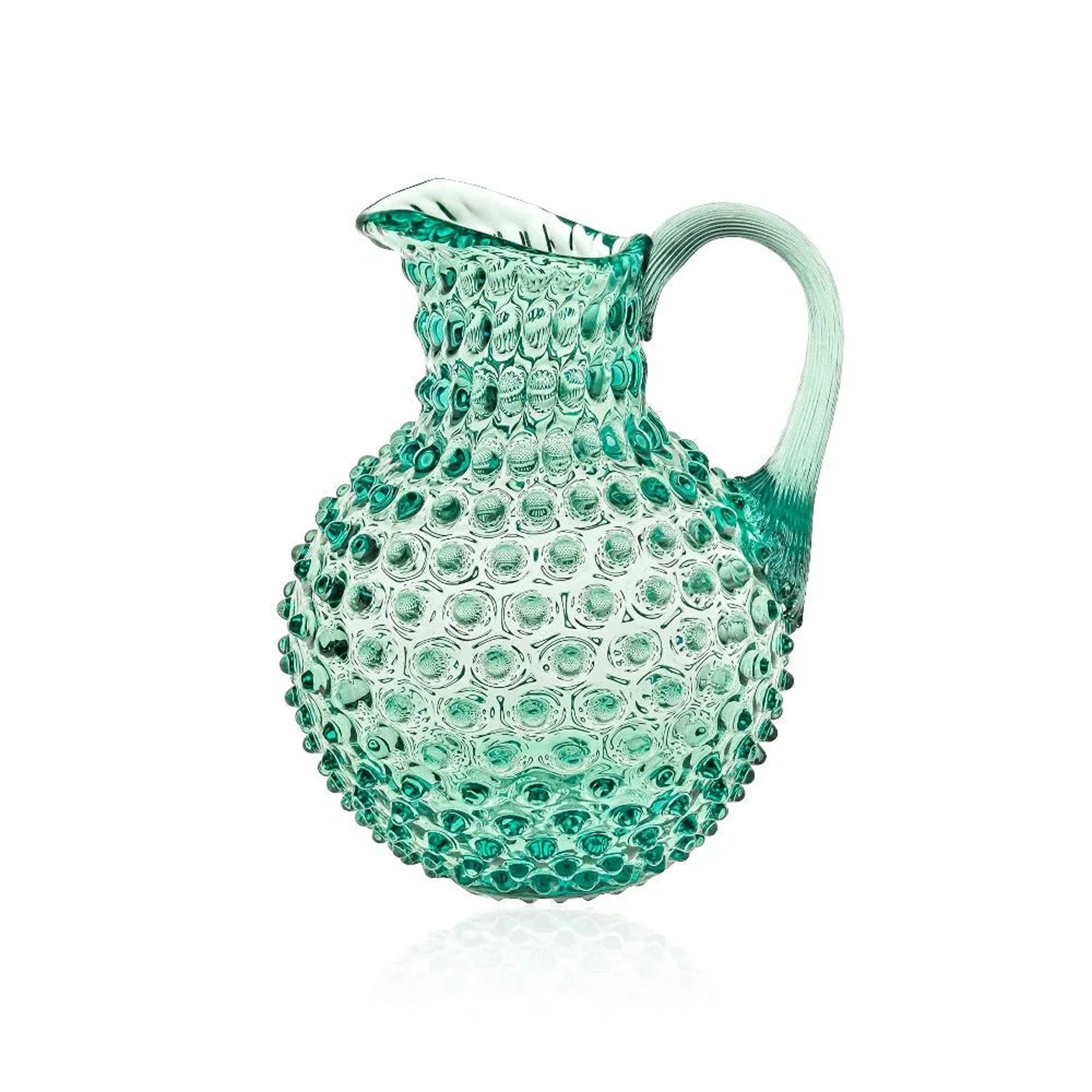 Beryl Hobnail Jug