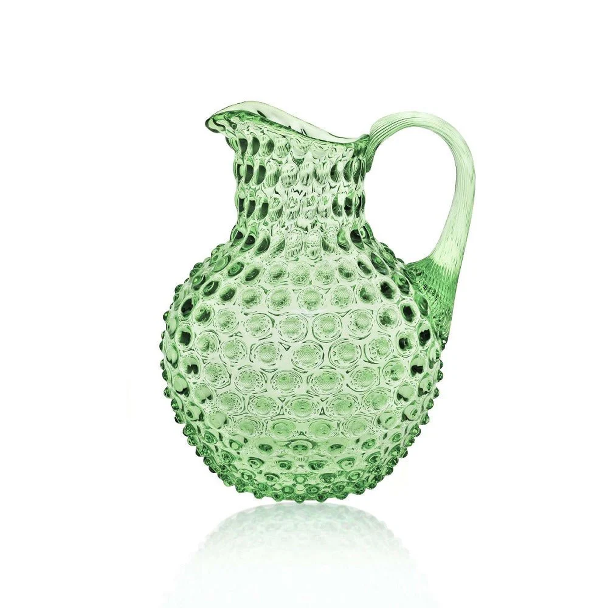 Light Green Hobnail Jug