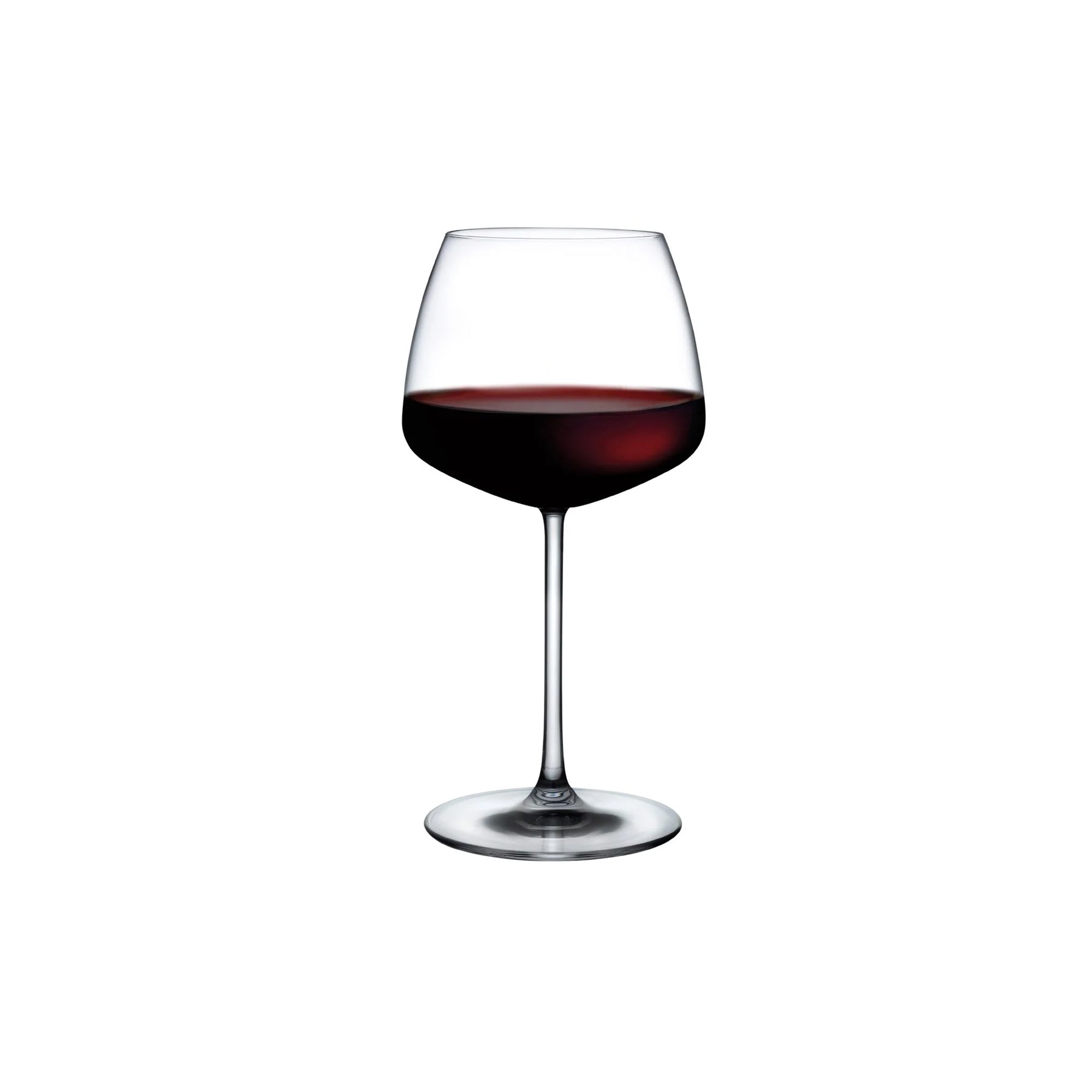 Fantasy Set of Two Tall White Wine Glasses