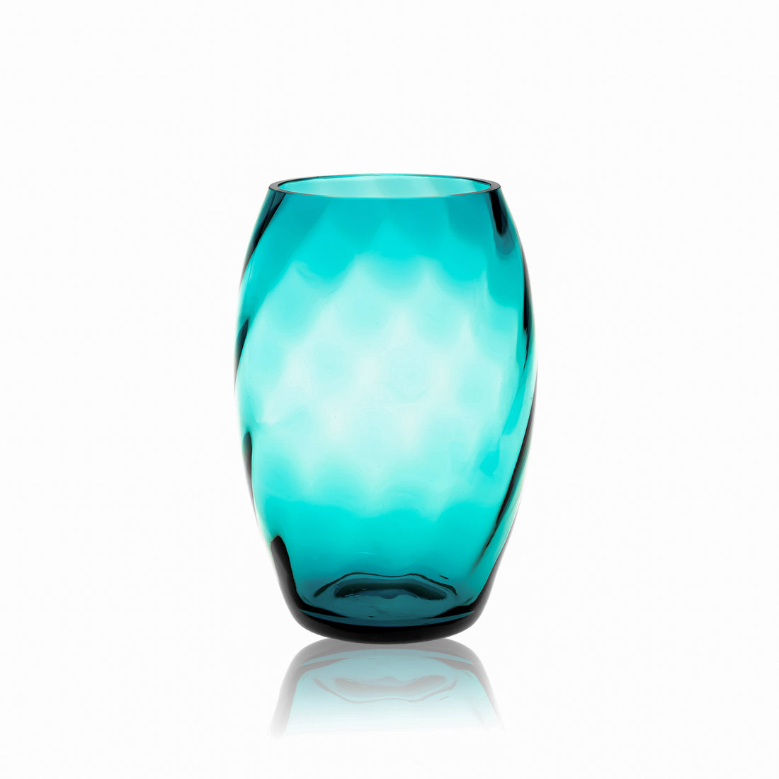 Marika Aquamarine Tall Vase