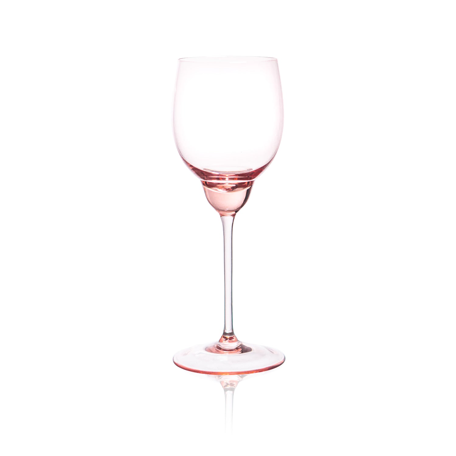 Shadows in Pink Wine Glass