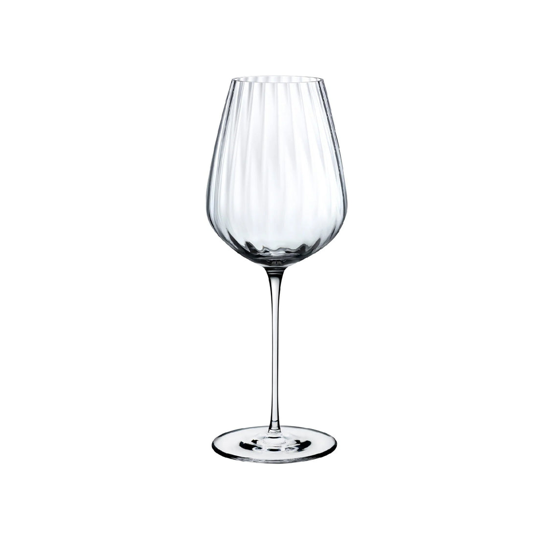 Fantasy Set of Two Tall White Wine Glasses