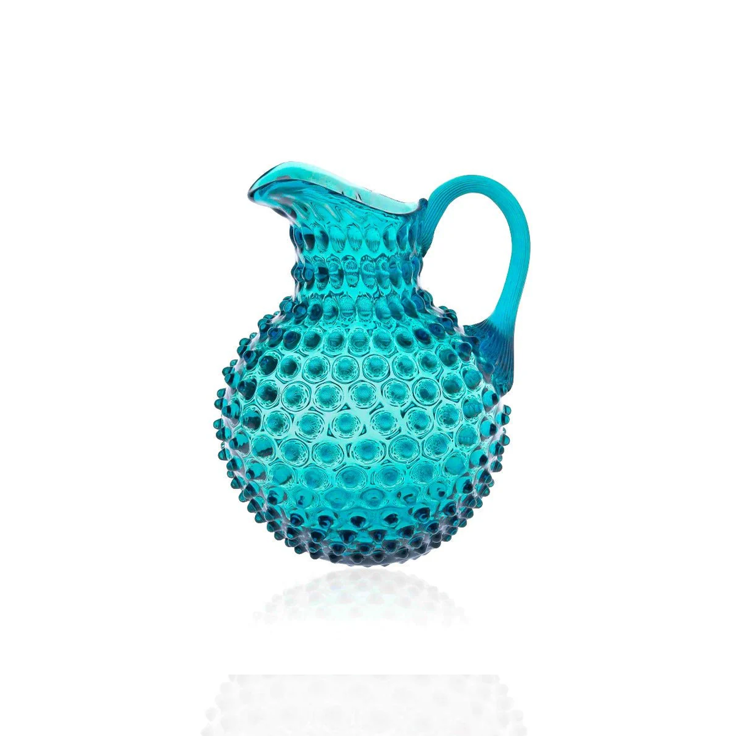 Aquamarine Hobnail Sürahi