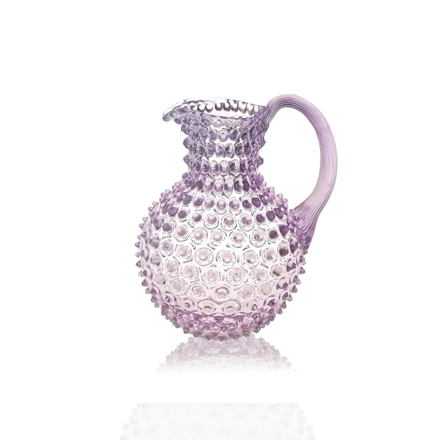 Lilac Hobnail Sürahi